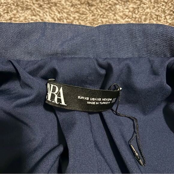 ZARA NWOT SHOULDER PAD CROPPED JACKET - Picture 9 of 12